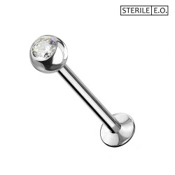 Labret Sterile con Cristallo