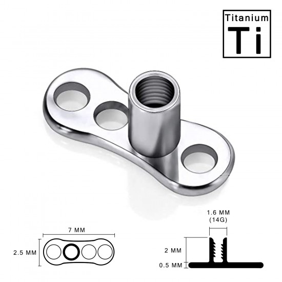 Dermal Anchor Crystal